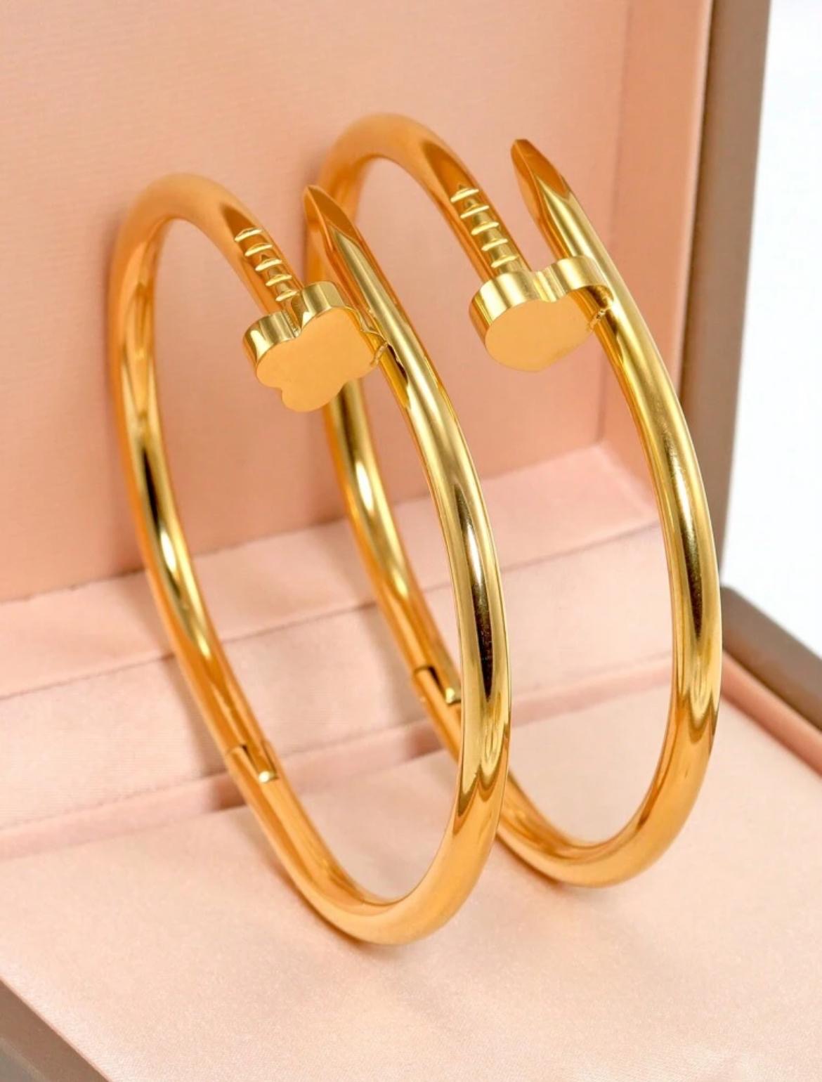 2pcs fashion nail bracelet