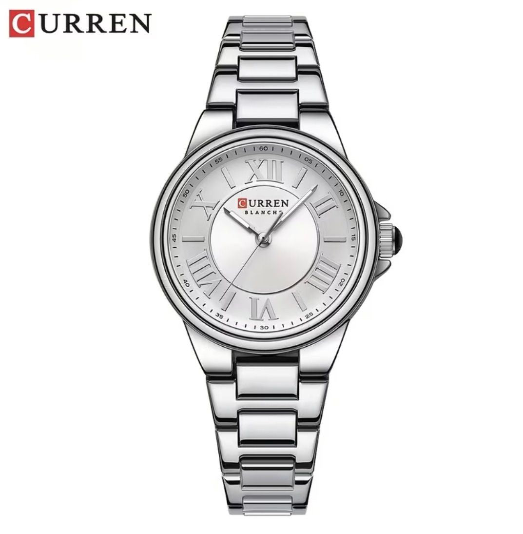 Petal & Time Luxury Gold Stainless Steel Watch