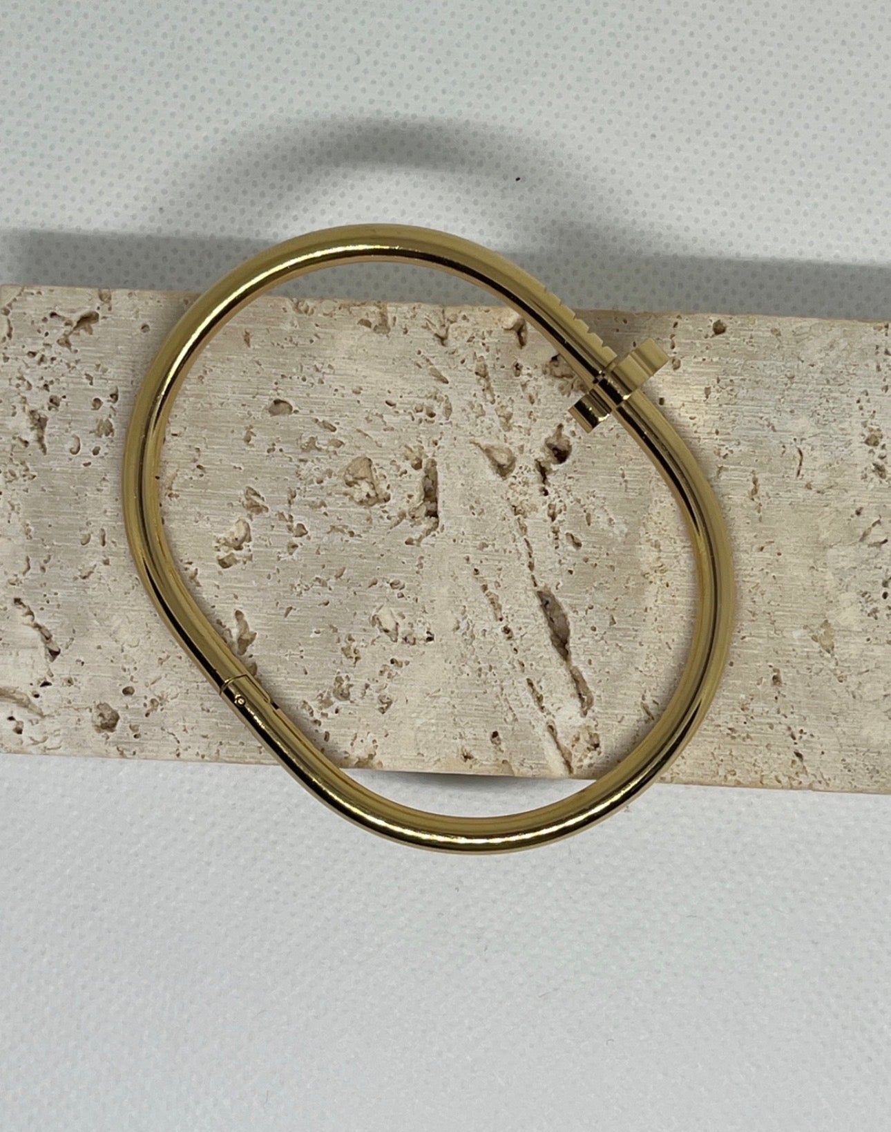 Latest Gold-Plated Nail Bangle✨