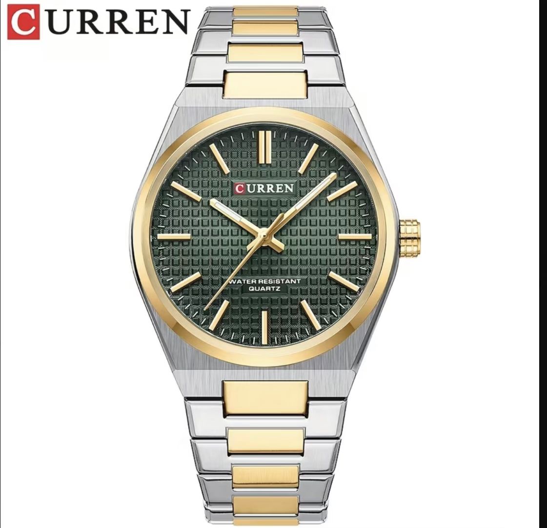 Curren Men's Gold Stainless Steel Watch (Dial 4.4cm)
