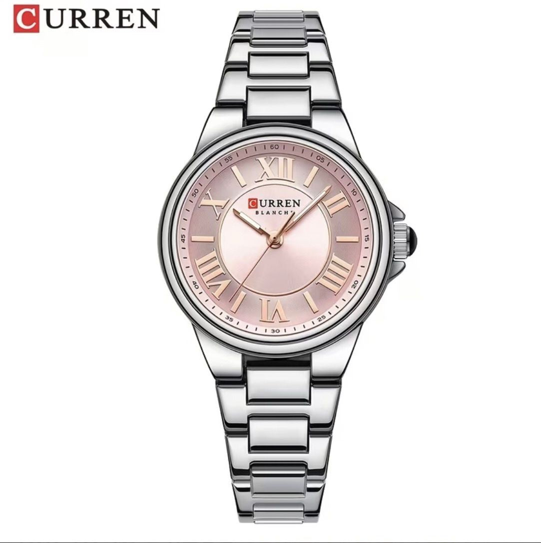 Petal & Time Luxury Gold Stainless Steel Watch